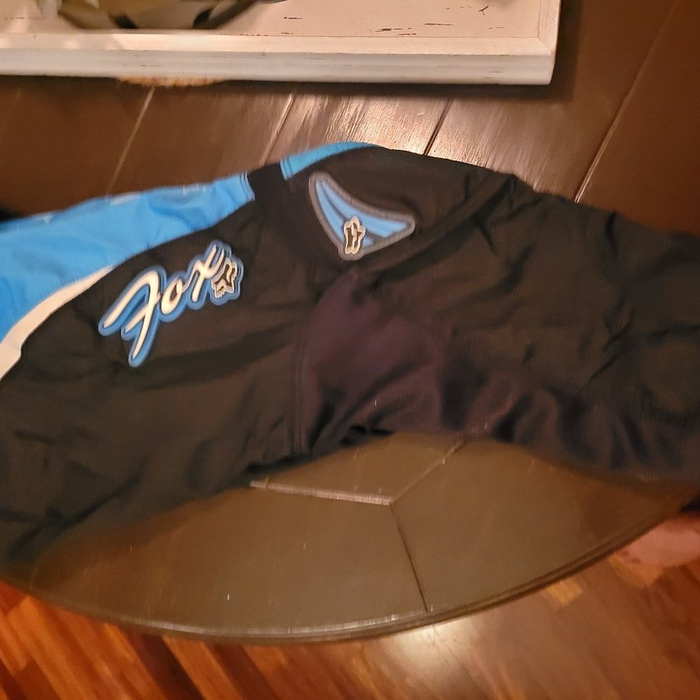 Fox Racing Motocross Pants Size 12/14 Blue/Black/White